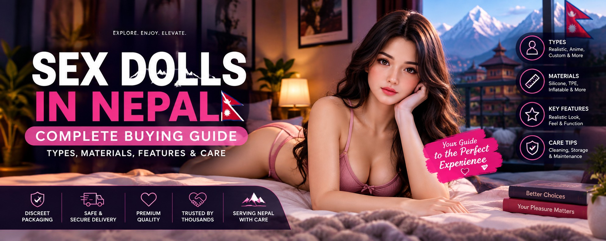 Sex Dolls in Nepal: Complete Buying Guide | Types, Materials, Features & Care