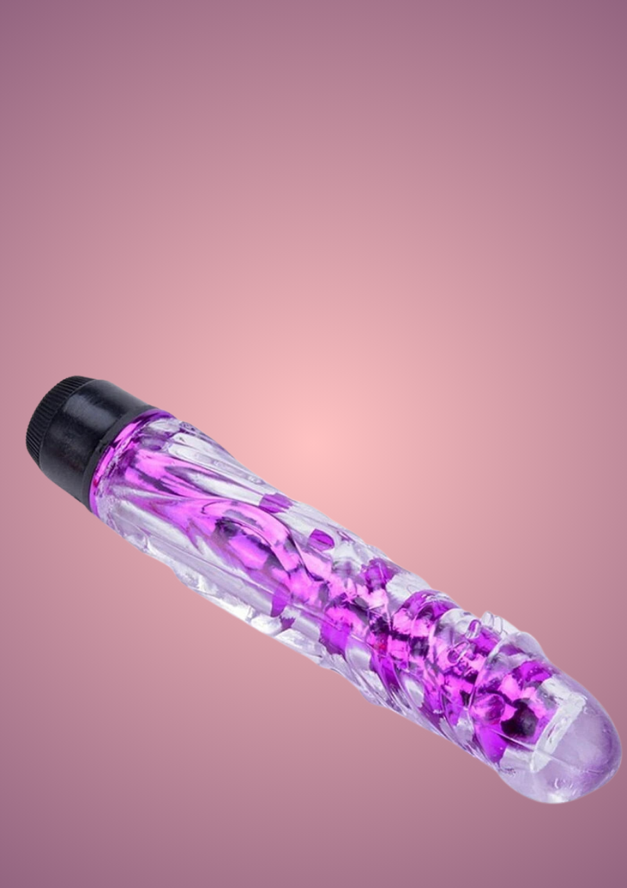 Hand Wand Orgasm Transparent Vibrator